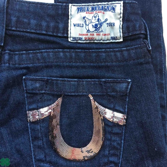 🎉HP🎉NWOT True Religion Skinny Jeans Size 26 - Picture 6 of 10